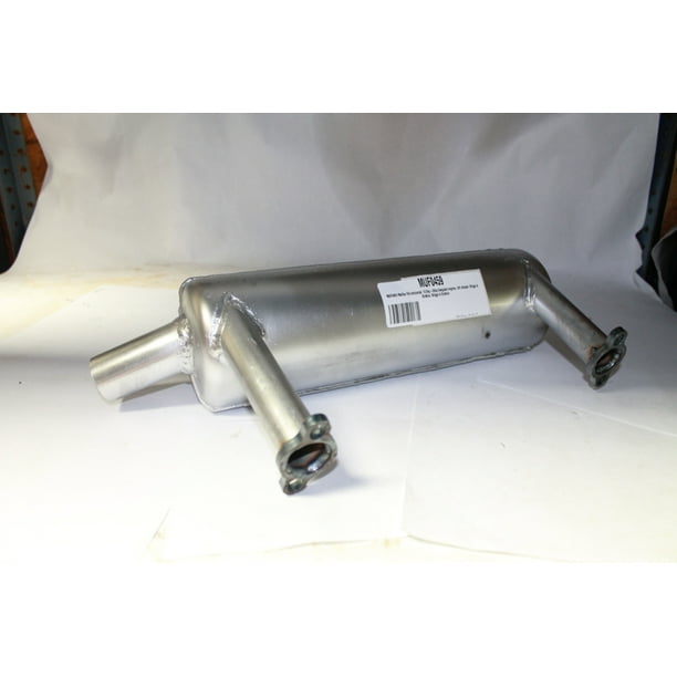 Amazon Com Briggs Stratton 807799 Super Lo Tone Muffler For Horizontal Vanguard V Twin 29 30 And 35 Hp Engines Lawn Mower Mufflers Garden Outdoor