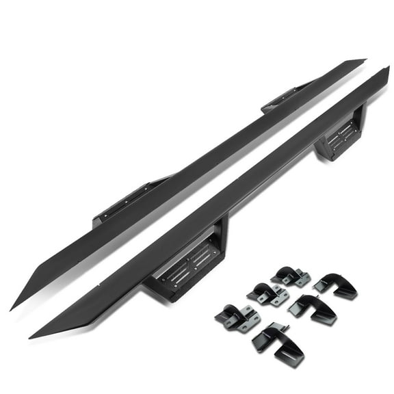 DNA Motoring 3" OD Side Step Nerf Bars Running Boards for 2015-2020 Ford F150-F350 Supercrew Cab