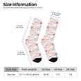 thumbnail image 2 of Fuzoiu Poodle In Ballet Skirts Dancing Print Athletic Crew Socks for Men & Women,Casual Crew Socks,Above Ankle Crew Socks for Business, Casual, 2 of 6