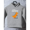 thumbnail image 3 of Little Adventure Dino On Scooter Hoodie Toddler -Image by Shutterstock,  4 Toddler, 3 of 4