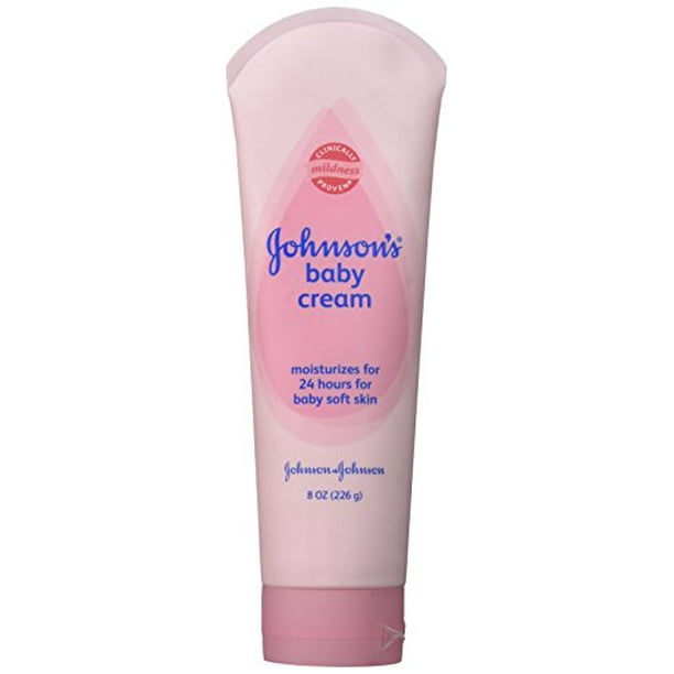 5 Pack - Johnson & Johnson's Baby Baby Cream - 8 fl oz Each - Walmart.com - Walmart.com