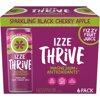 IZZE Thrive Black Cherry Apple with Magnesium 6-pack, 8.4 oz cans