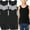 6 Pack: Assorted Colors, variant on ToBeInStyle Boys' Tank Tops, Pack of 3, Preshrunk, Assorted Colors, X-Large