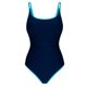 thumbnail image 5 of TaTaai Women‘s 2026 Color Block Two Piece Swimsuit Spaghetti Strap Athletic Crop Top High Waisted Bikini Bottoms Removable Push Up Pads Adjustable Straps Summer Beach Gift, 5 of 9