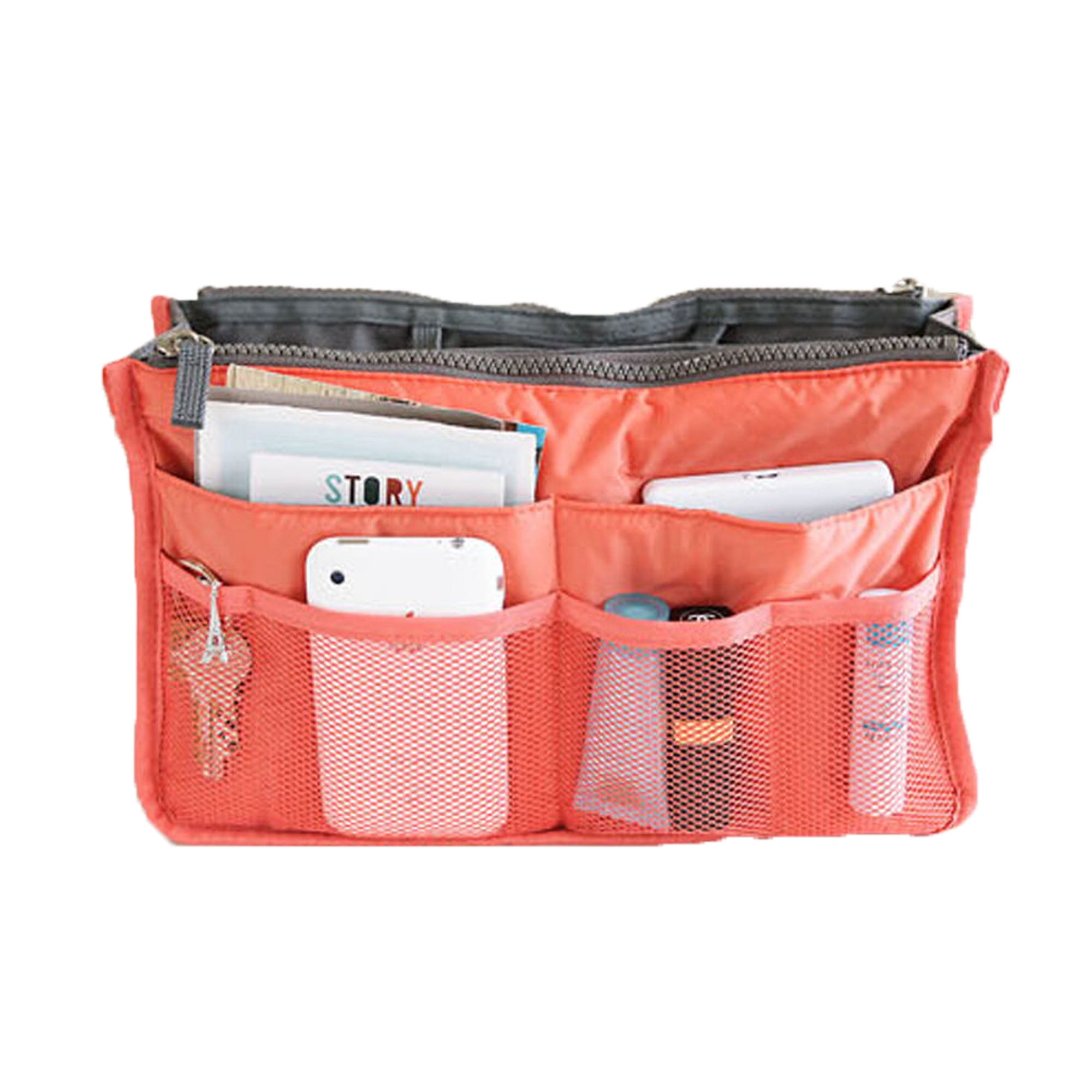 Spring hue Travel Insert Handbag Organizer Tidy EcoFriendly Folding