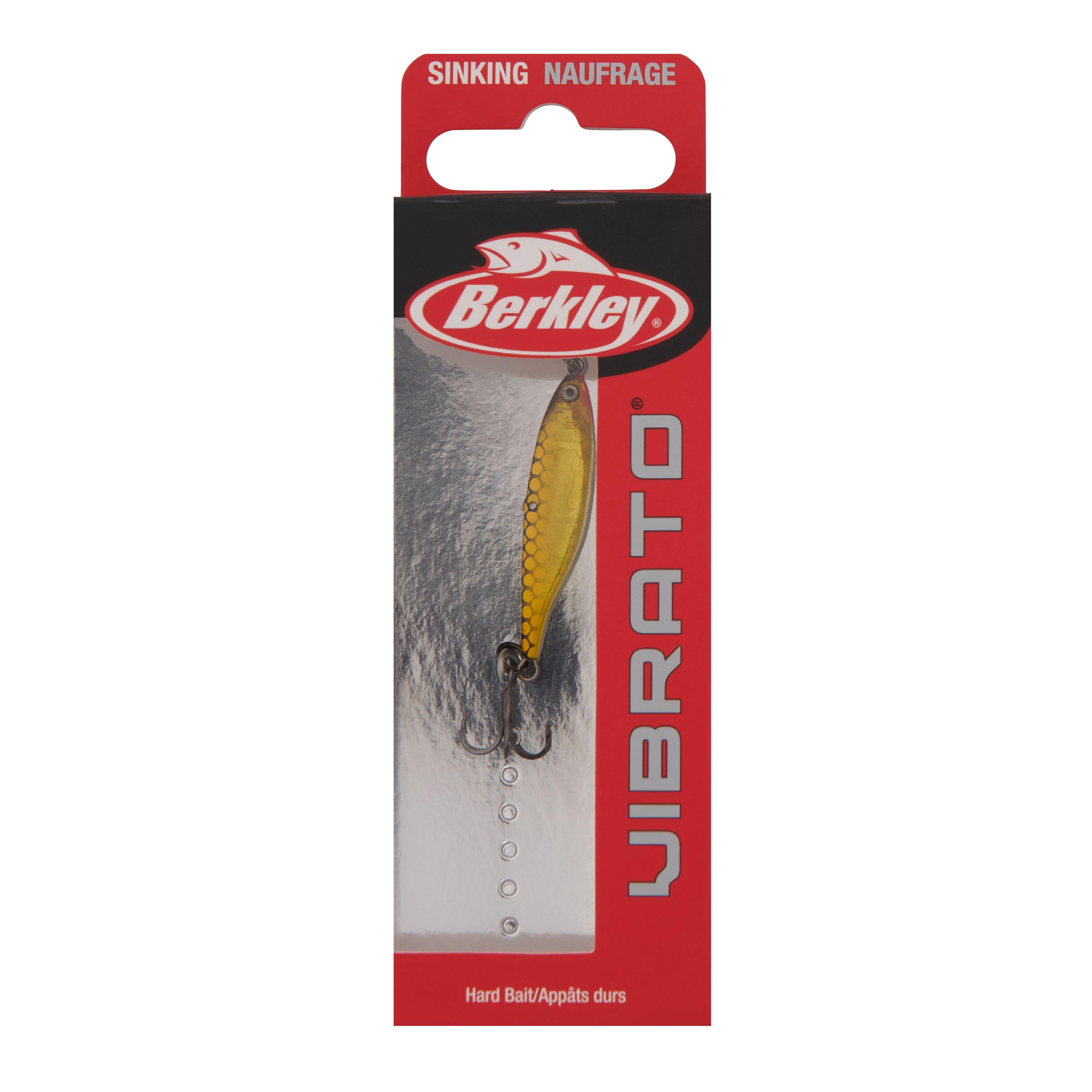 Berkley Vibrato Fishing Lure, Nat Golden Shiner, 1/8 oz