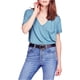 thumbnail image 1 of Free People - Camiseta bÃ¡sica Ronnie para mujer, verde, mediana Free People Camiseta bÃ¡sica, 1 of 1