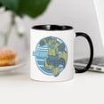 thumbnail image 3 of CafePress - Bumblebee Mugs - 11 oz Ceramic Mug - Novelty Coffee Tea Cup, 3 of 4