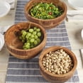 thumbnail image 3 of Fitz and Floyd Caleb Natural Serve Bowls (Set of 3), 3 of 6