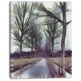 thumbnail image 2 of Abstract Nature Watercolor Sketch - Large Landscape Canvas Art, 2 of 4
