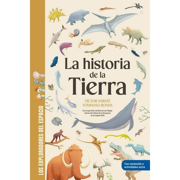 Libro La Historia De La Tierra Tapa Blanda, Autor Victor Sabate, Editorial Shackleton Books