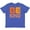 Vintage Royal Blue, variant on Inktastic Be Kind Logo in Orange Youth T-Shirt
