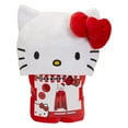 thumbnail image 7 of Hello Kitty Kids Hooded Throw, Wearable Plush, Red, 7 of 7