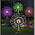 thumbnail image 1 of Luces solares para jardín Lanthium 120 LED, paquete de 4, coloridas, 1 of 9