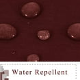 thumbnail image 3 of Rideaux de Douche Rouges Rideaux de Douche Modernes pour Salle de Bain Ensemble de Rideau de Douche en Tissu Texturé en Lin avec Crochets Rideau de Douche Décoratif Géométrique pour Hôtels Baignoires Hydrofuge, 72x72 Rouge Rose, 3 of 5