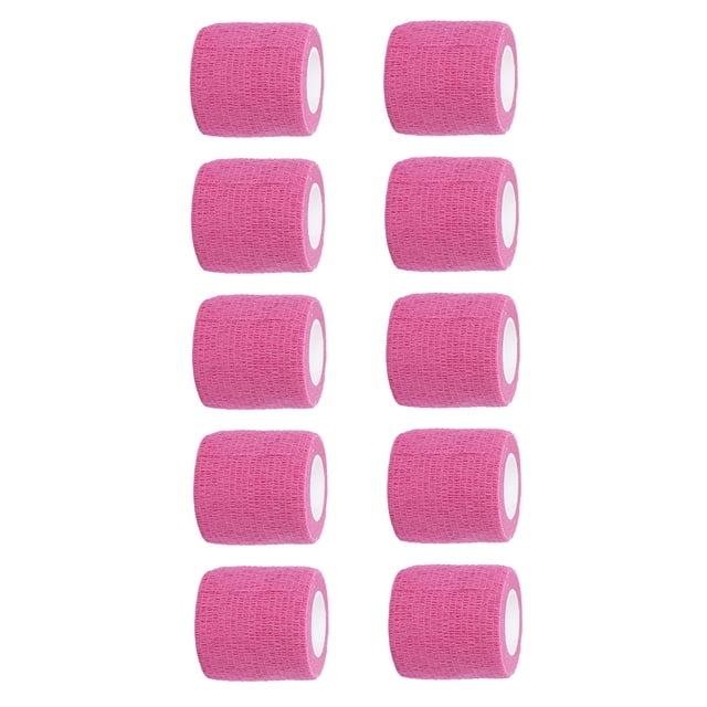 Bandage Élastique à Haute Élasticité Antichoc Multifonction Jetable 10 Pcs Bandage Auto-Adhésif