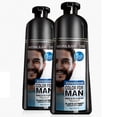 thumbnail image 4 of Ammonia-free Healthy Hair Dye Instant Black Hair Color Easy Operation for Women Men Hair Care, 4 of 4