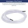 thumbnail image 4 of Tubo de PVC trenzado reforzado flexible de 10 pies con ID de 3/8" y OD de 5/8", 4 of 5