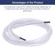thumbnail image 4 of Tubo de PVC trenzado reforzado flexible de 10 pies con ID de 3/8" y OD de 5/8", 4 of 5