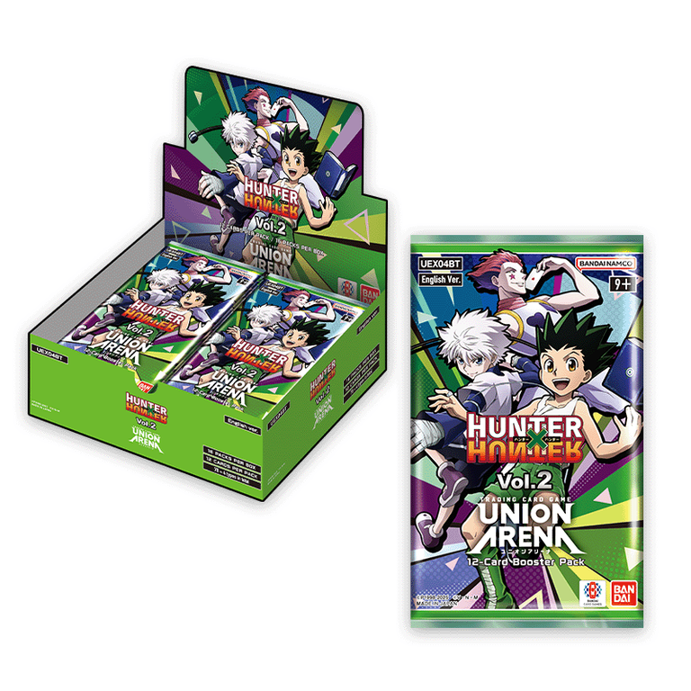 union arena hxh booster box Union Arena Hunter X Hunter Volume 2 Booster Display Box [UEX04BT] (16  packs)