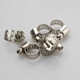 thumbnail image 2 of New Wholesale Lot 10pcs 1/2"-3/4" Adjustable Stainless Steel Metal Drive Hose Clamps Fuel Line Worm Clip, 2 of 4