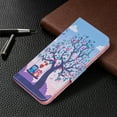 thumbnail image 4 of Galaxy A32 5G Case Cute Embossed Pattern Premium Leather Wallet Cover Flip Stand Credit Card Slots Pocket Holder Magnetic Closure Folio Case for Samsung Galaxy A32 5G, Two Eagles, 4 of 8