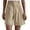 Beige, variant on TrendOFT Womens Running Shorts Casual Trendy 2025 Elastic High Waisted Wide Leg Business Dressy With Pockets Lounge Shorts Women Athletic Shorts Brown L