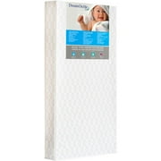 Dream On Me Carousel 6" Full-Size Firm Foam Crib and Toddler Bed Mattress