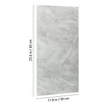 thumbnail image 5 of Milisten 20pcs Wall Panels 11.8x23.6inch Self-Adhesive Waterproof Marble Stickers Bathroom Kitchen Decor, 5 of 7