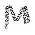 thumbnail image 3 of Break Away Black & White Print Lanyard Key Chain Id Badge Holder (Zebra), 3 of 3