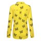 thumbnail image 3 of Puntoco - Blusa informal de manga larga con cuello en V y botones para mujer Puntoco Puntoco-325, 3 of 9