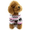 thumbnail image 5 of Suéter cálido para mascotas, sudadera con capucha para perros, cuello alto, sudadera con capucha para cachorros y gatos, algodón cálido, rosa, L Rojo Verde Cocina, Decoración y Otros, 5 of 5