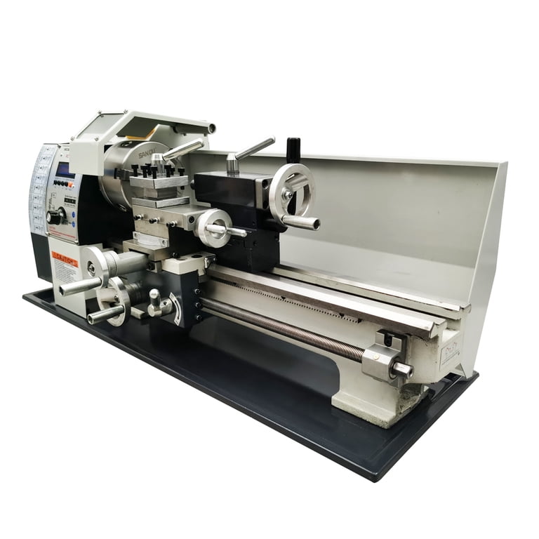 INTSUPERMAI Universal Metal Lathe Machine 1100W RC-210E Electronic 