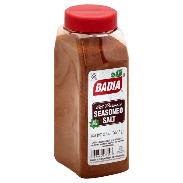 badia seasoned salt, 2pounds (pack of6)