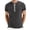 Dark Gray, variant on AherBiu Plus Size Mens T Shirts Cotton Short Sleeve Shirts V Neck Lightweight Casual Summer Soft Tee Shirts