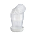 thumbnail image 2 of Orchid Pot, Transparent Orchid Pot with Breathable Root Control Design, Plastic Hydroponic Basket for Orchids, Light‑Transmitting Flower Pot for Gardening(L), 2 of 3