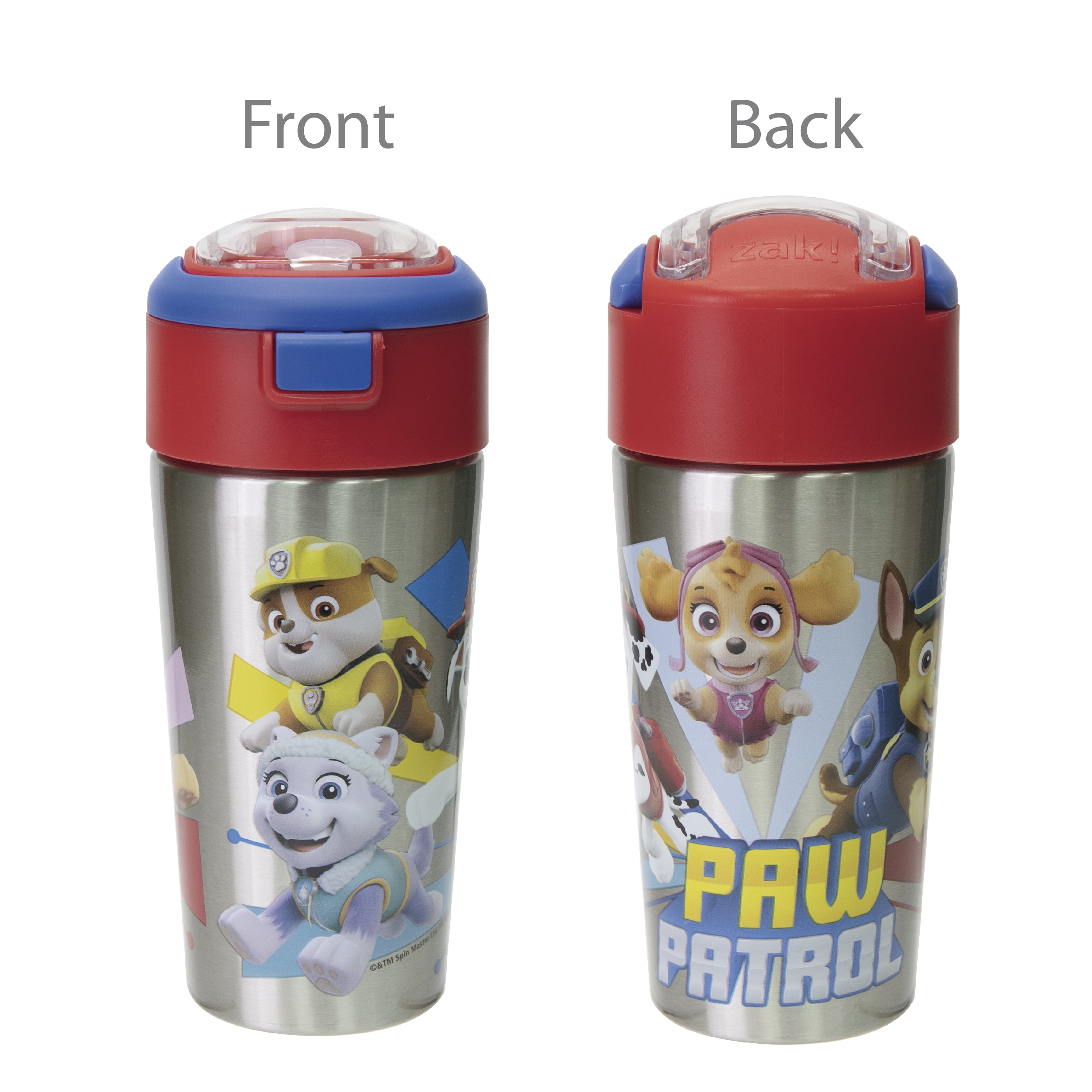 Kid's PAW PATROL Zak Water Bottle BPA-FREE Tumbler Drink Sippy Cups