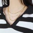 thumbnail image 5 of NETSENG Colliers Choker pour les Femmes, Plaqué Or Délicate Superposition Chaîne Colliers Simples Pendentif Initiale Réglables en Couches Colliers Chaîne en Or pour les Femmes Bijoux Cadeaux, 5 of 5