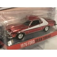 thumbnail image 3 of 1976 Ford Gran Torino Chrome Red "Starsky & Hutch" (1975-1979) TV Series Ltd Ed 4600 pcs 1/64 Diecast Car by Greenlight, 3 of 4