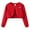 style-03 Red, variant on Kogui Cardigan for Toddler Girl Little Girls Knit Long Sleeve Button Closure Bolero Cardigan Shrug Ruffle Design Size 7-8 (White,7-8 Years)