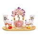 thumbnail image 2 of Figura de gato de la suerte, árbol del dinero, adorno de escritorio, decoración Feng Shui, Maneki Neko B, 2 of 9