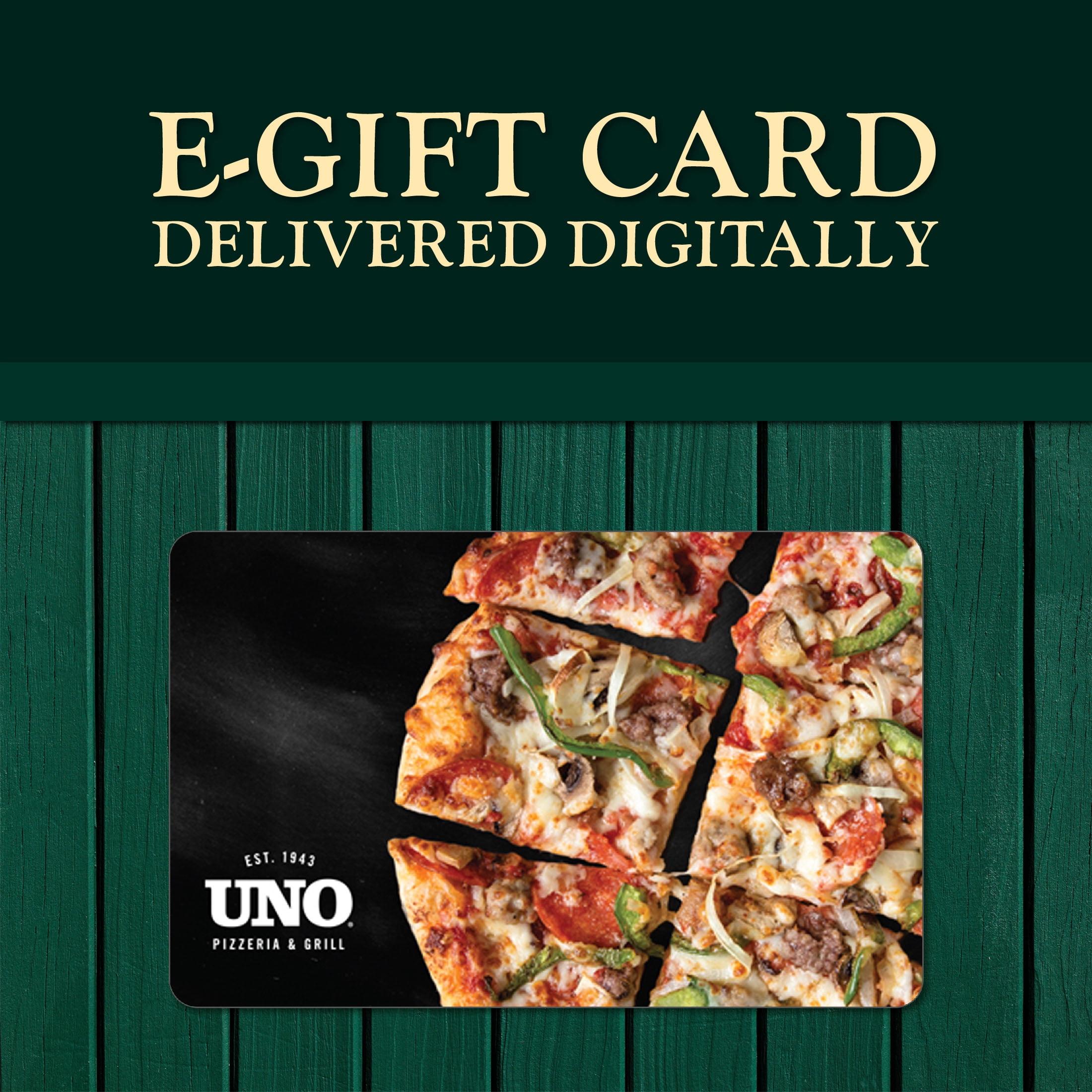 Uno's Pizzeria $25 eGift Card [Email Delivery]