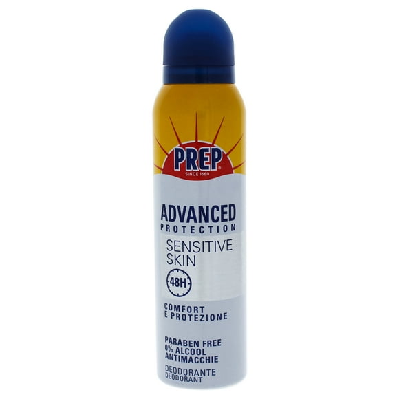Desodorante en spray Prep Prep Advanced Protection Sensitive Skin Deodorant Spray Desodorante en spray Unisex 5oz