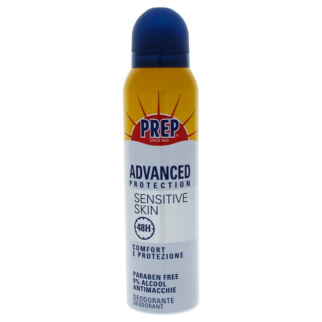 Desodorante en spray Prep Prep Advanced Protection Sensitive Skin Deodorant Spray Desodorante en spray Unisex 5oz