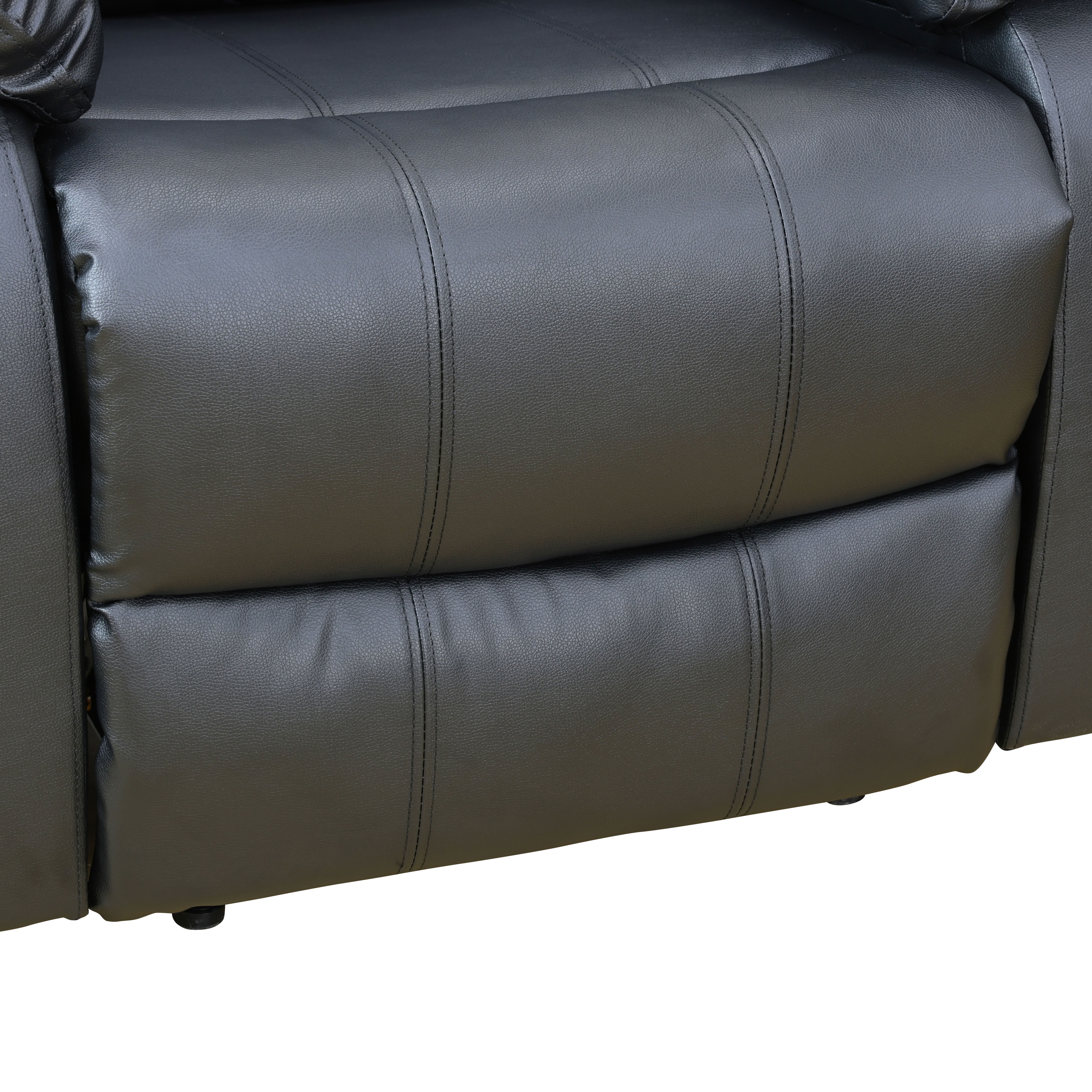 MAYEERTY Recliner Chair, Breathing Leather Recliner for Living Room Bedroom