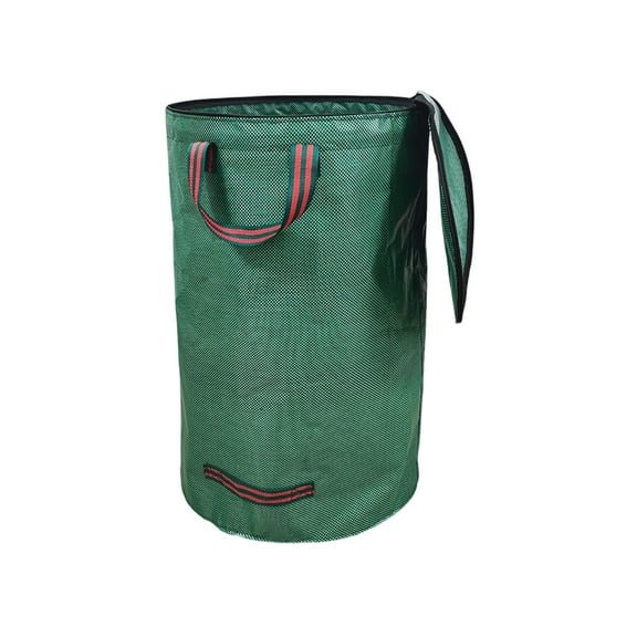 HHBEAUTY Leaf Collector Bag with Lid – Reusable Yard Garden Bag for Leaves and Lawn Trash, Perfect for Leaf Removal, Yard Clean-Up