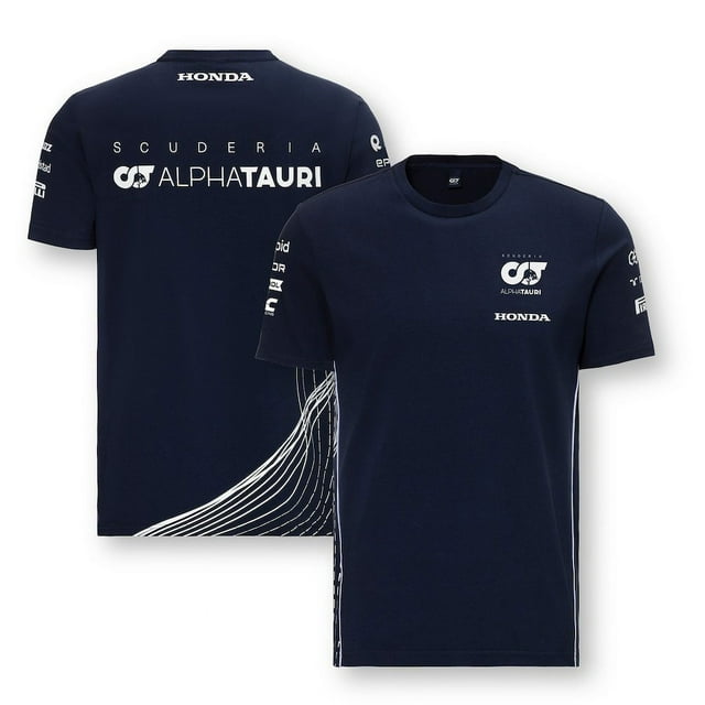 F1 Racing Suit, Motorcycle Riding Suit, Breathable Quick-drying Round Neck Short-sleeved T-shirt-QQ