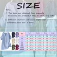 thumbnail image 3 of Huesdet Cotton Linen Shirts for Women Button Down Blouse Summer Solid Rolled 3/4 Sleeve V Neck Casual T-Shirt Plus Size Batwing Tops(Navy,4XL), 3 of 3