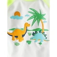 thumbnail image 2 of The Children's Place Toddler Boy's Short Sleeve T Shirt and Trunk Swimsuit Set, 2 of 3