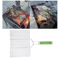 thumbnail image 3 of Cesta de Acero Inoxidable Sunnimix para Parrilla de Pescado al Aire Libre, 3 of 8